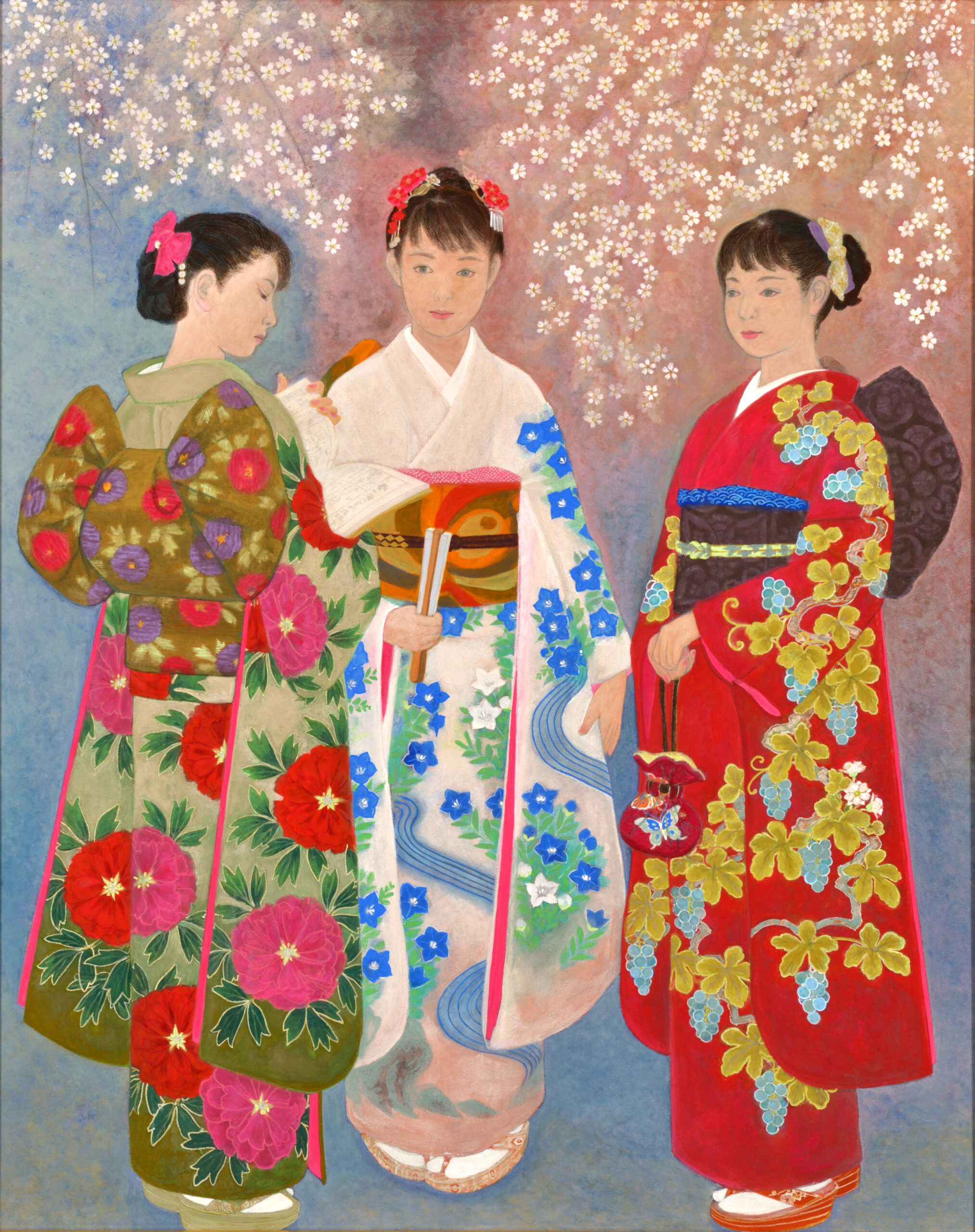 岡本明久　日本画展　見えるものとの対話
