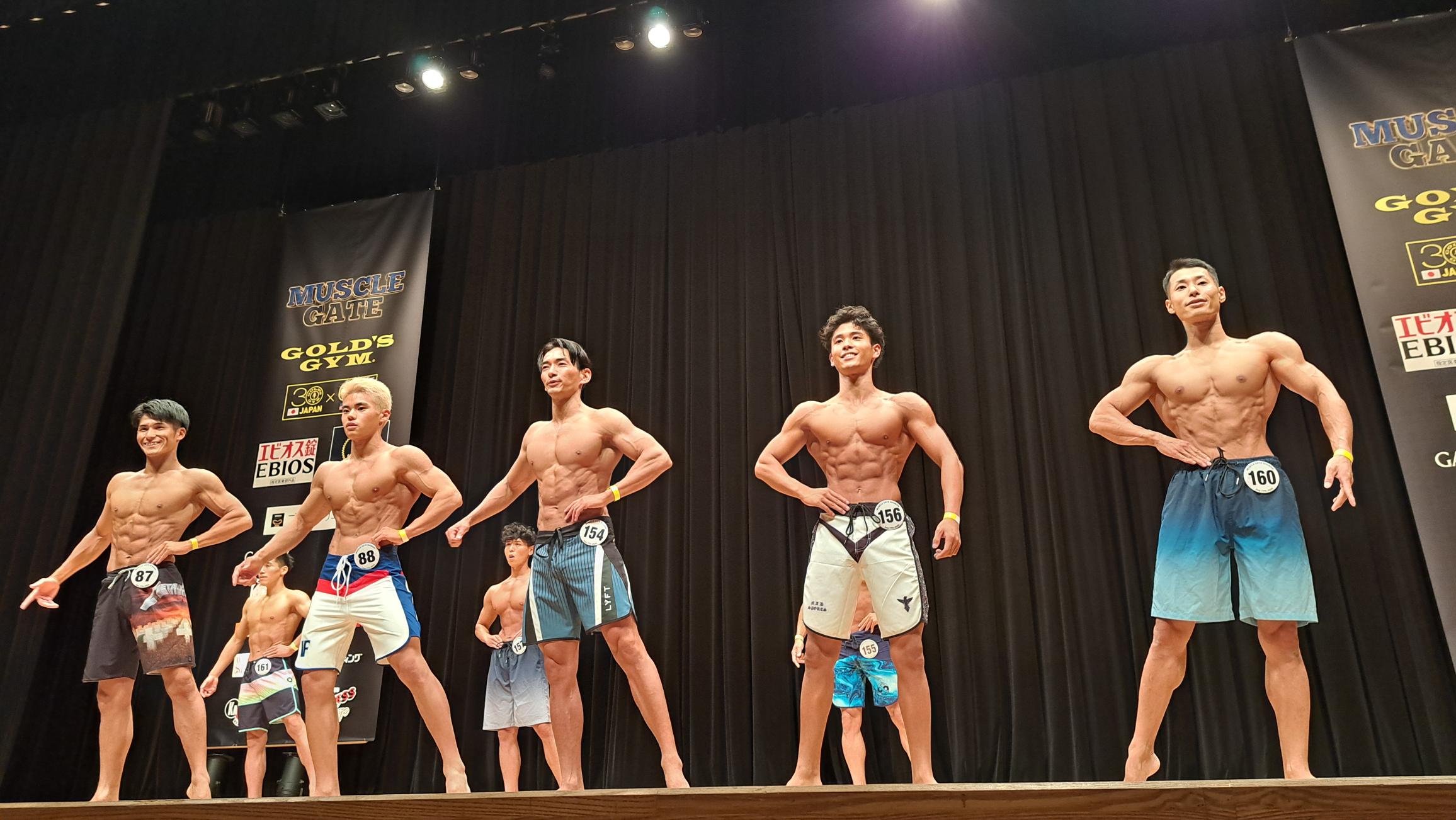 マッスルゲート関東大会 チラシ表面